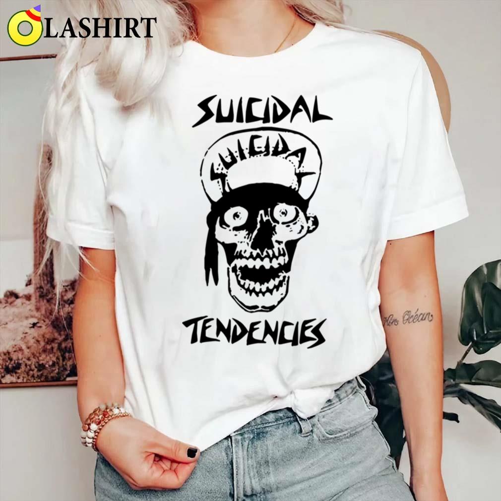 Band Stencil Suicidal Tendencies T-shirt Classic Shirt