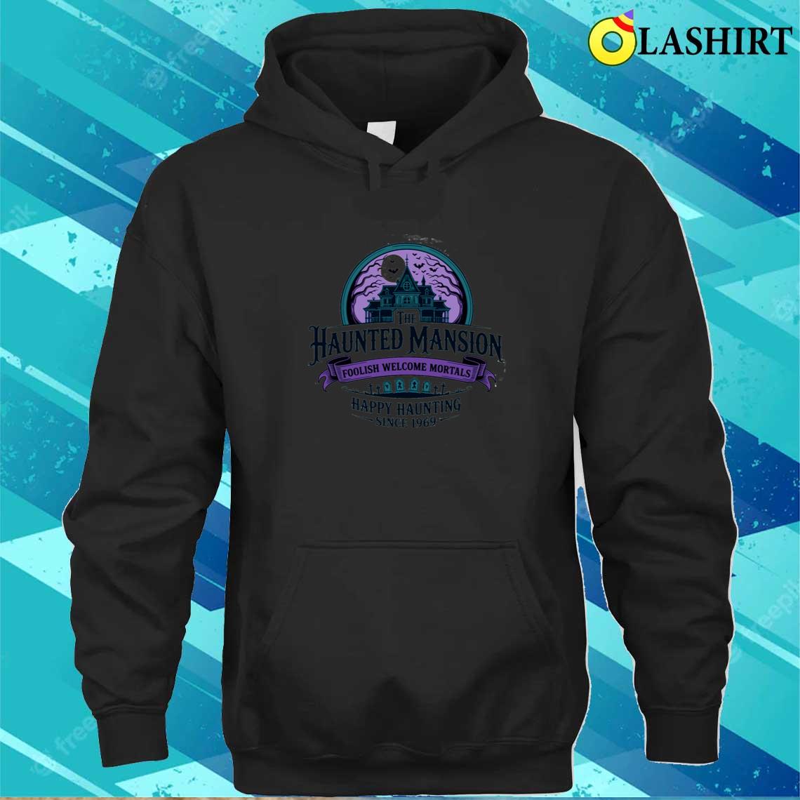 Hitchhiking Ghosts Madame Leota Welcome Foolish Mortals Shirt Unisex Hoodie