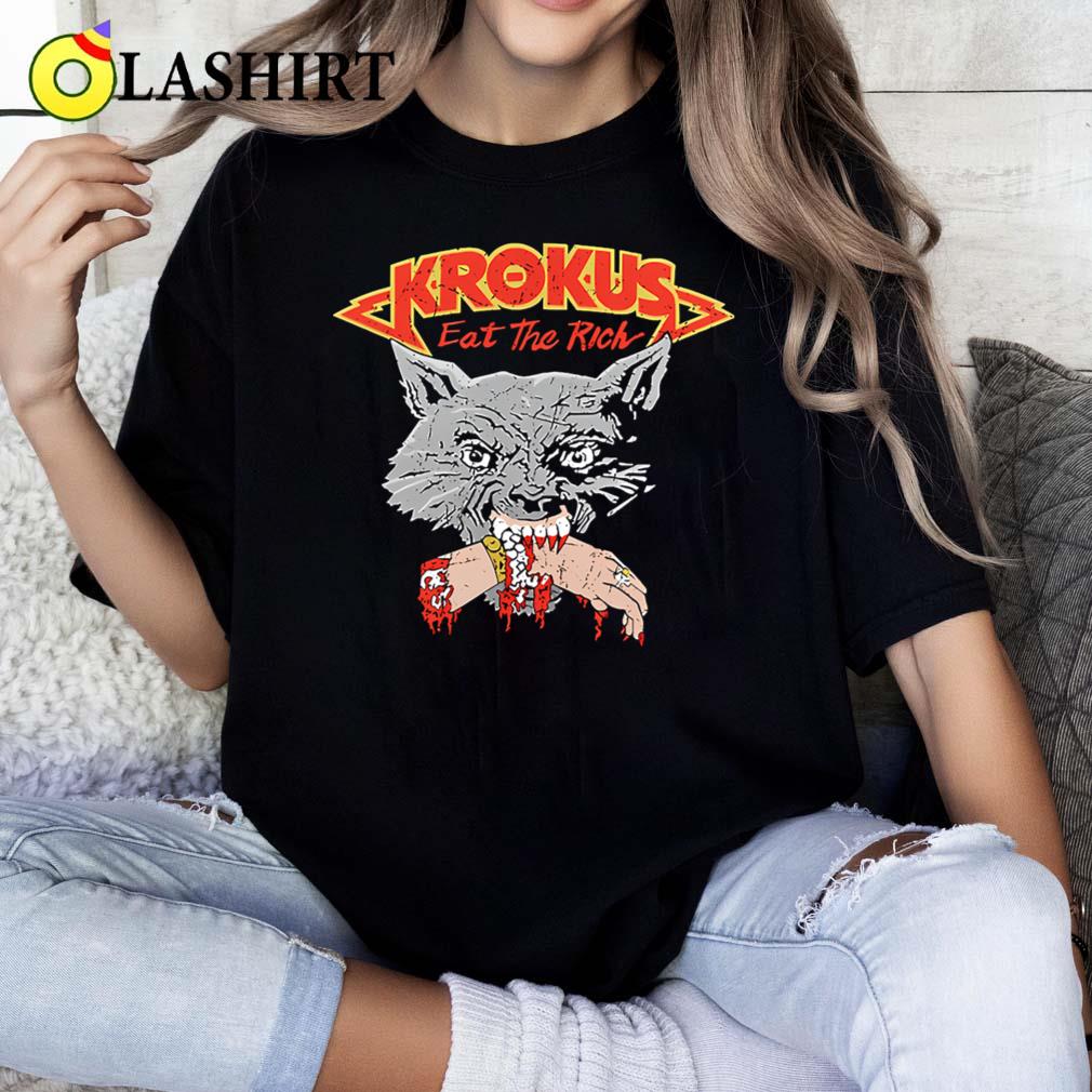 Krokus Band T-shirt Classic Shirt Krokus Band T-shirt Classic Shirt