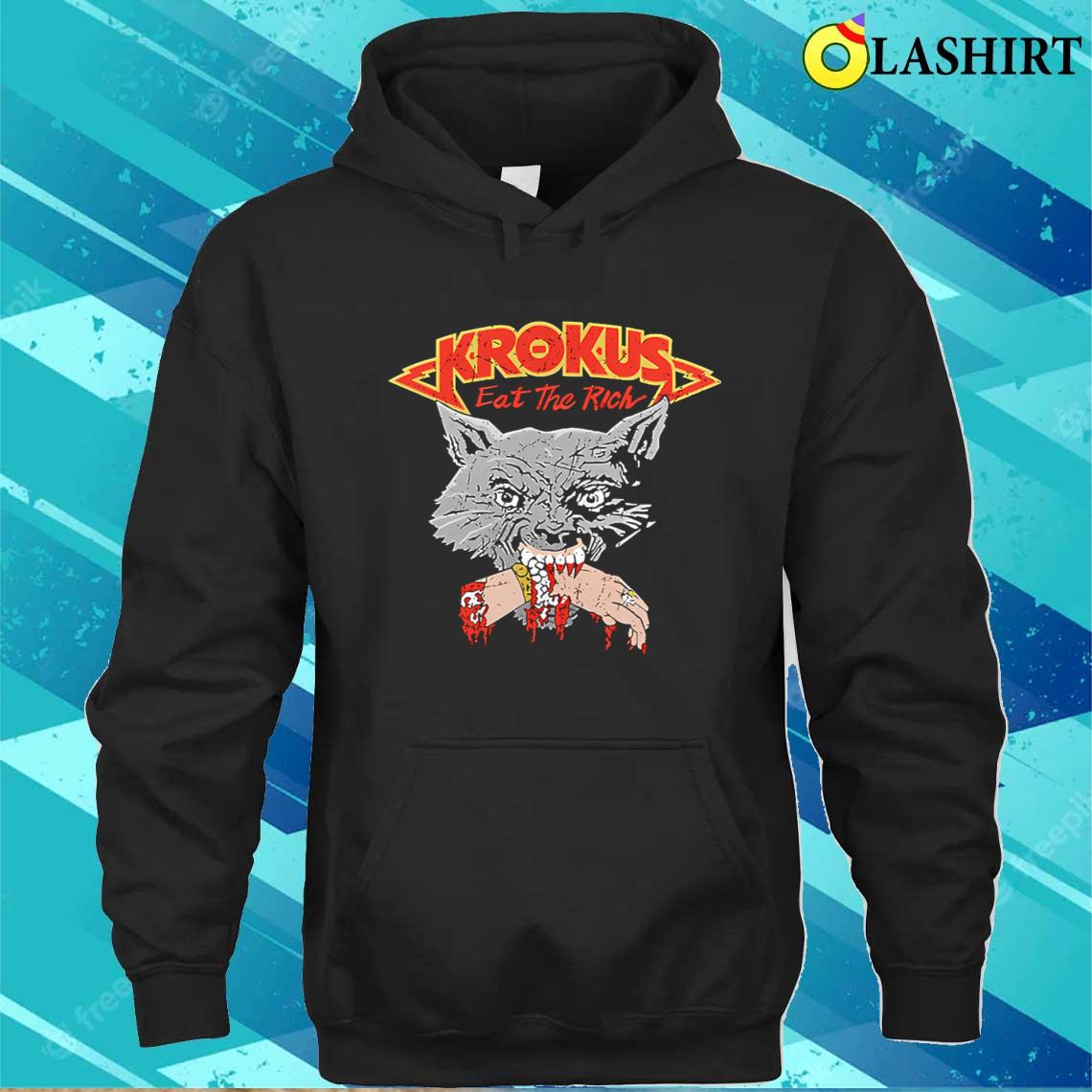 Krokus Band T-shirt Unisex Hoodie Krokus Band T-shirt Unisex Hoodie