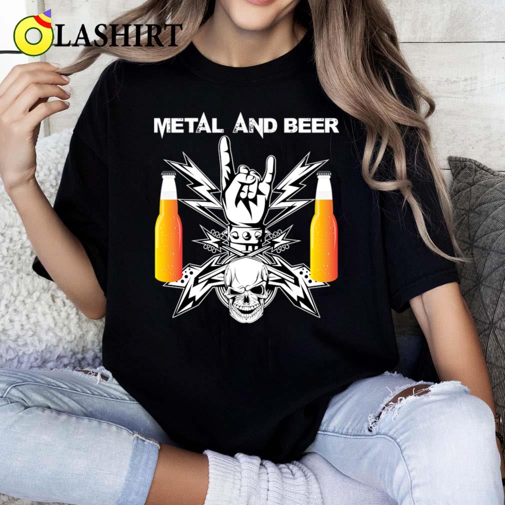 Metal & Beer Drinker T-shirt Classic Shirt
