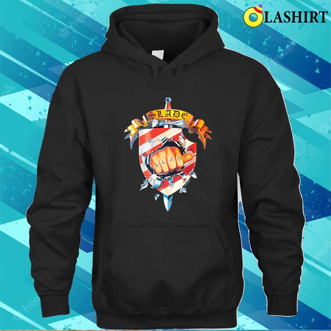 Slade Band Glam Rock T-shirt Unisex Hoodie
