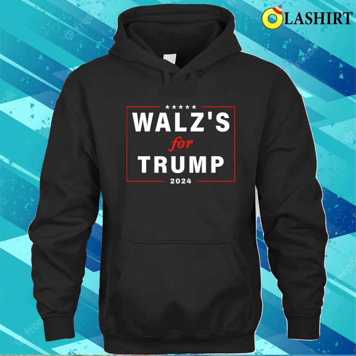 Walz's For Trump T-shirt Unisex Hoodie