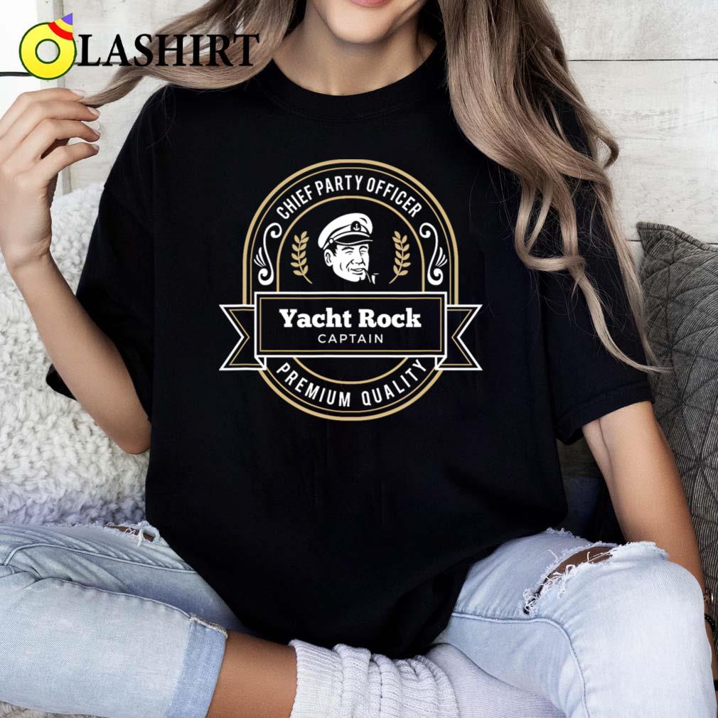 Yacht Music Rock Tain Party Boat Drinking T-shirt Classic Shirt