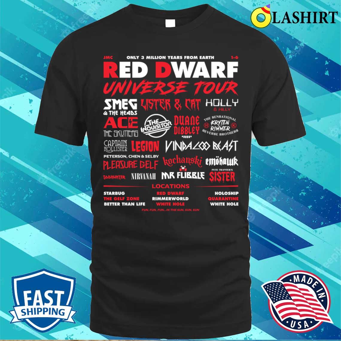 Red Dwarf Music Festival T-shirt