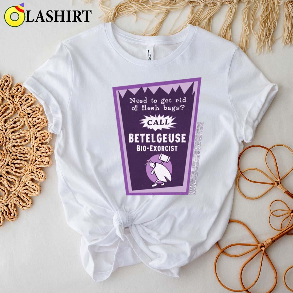 Beetlejuice 2 Betelgeuse Purple Phone Ad T-shirt