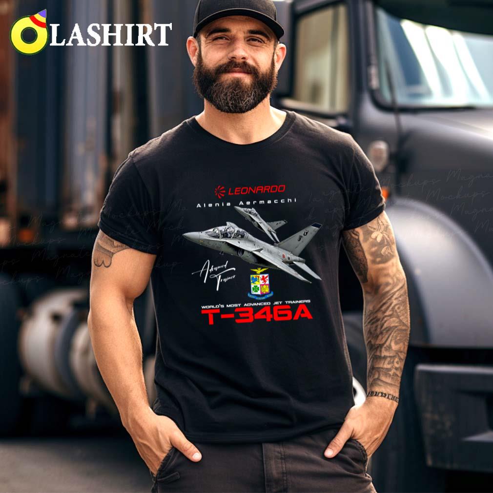 T-346a Italian Jet Trainer - Military Aircraft Des T-shirt