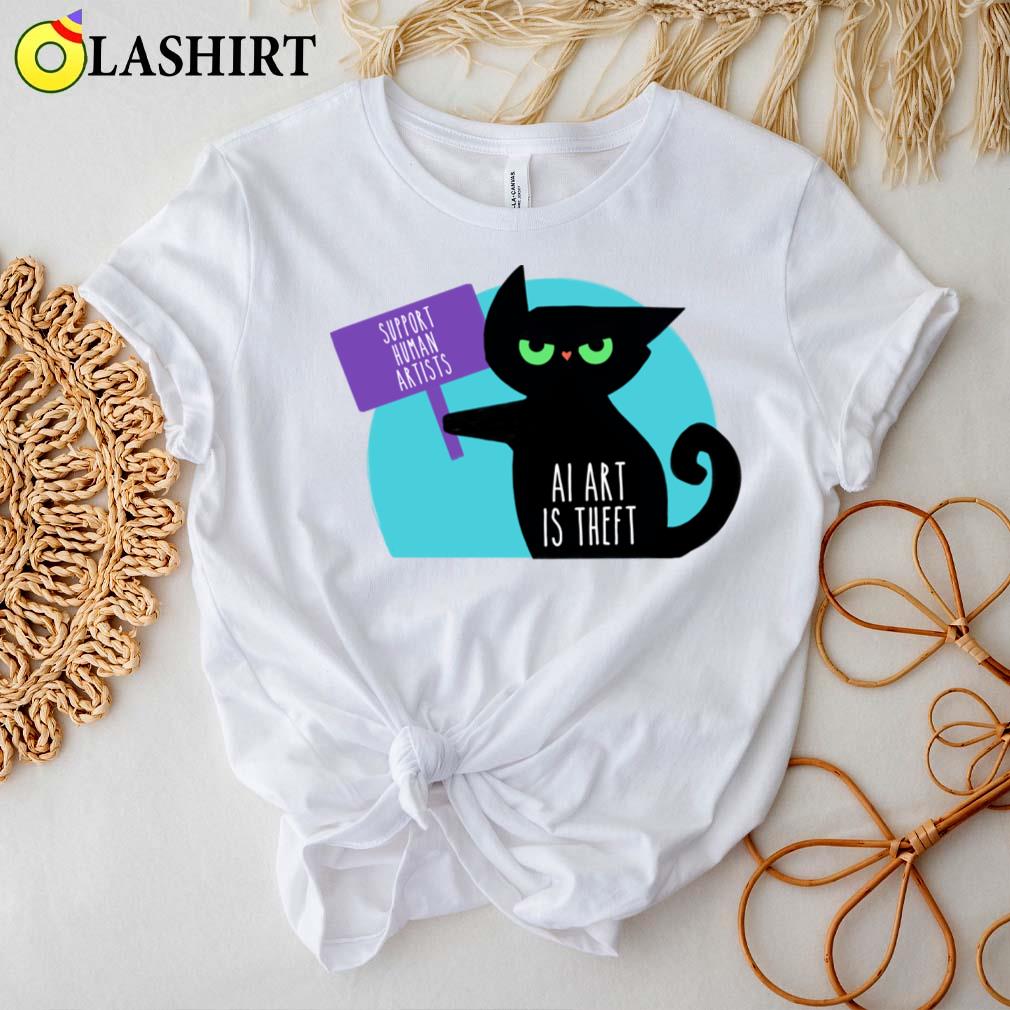 Support Human Artists T-shirt