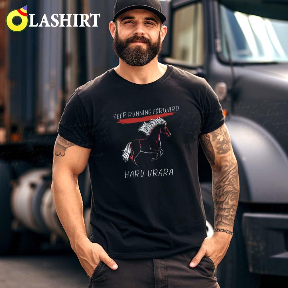 Haru Urara Keep Running Forward T-shirt