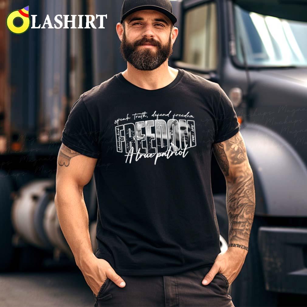 Charlie Kirk Memorial, Patriotic Eagle Tribute Shirt