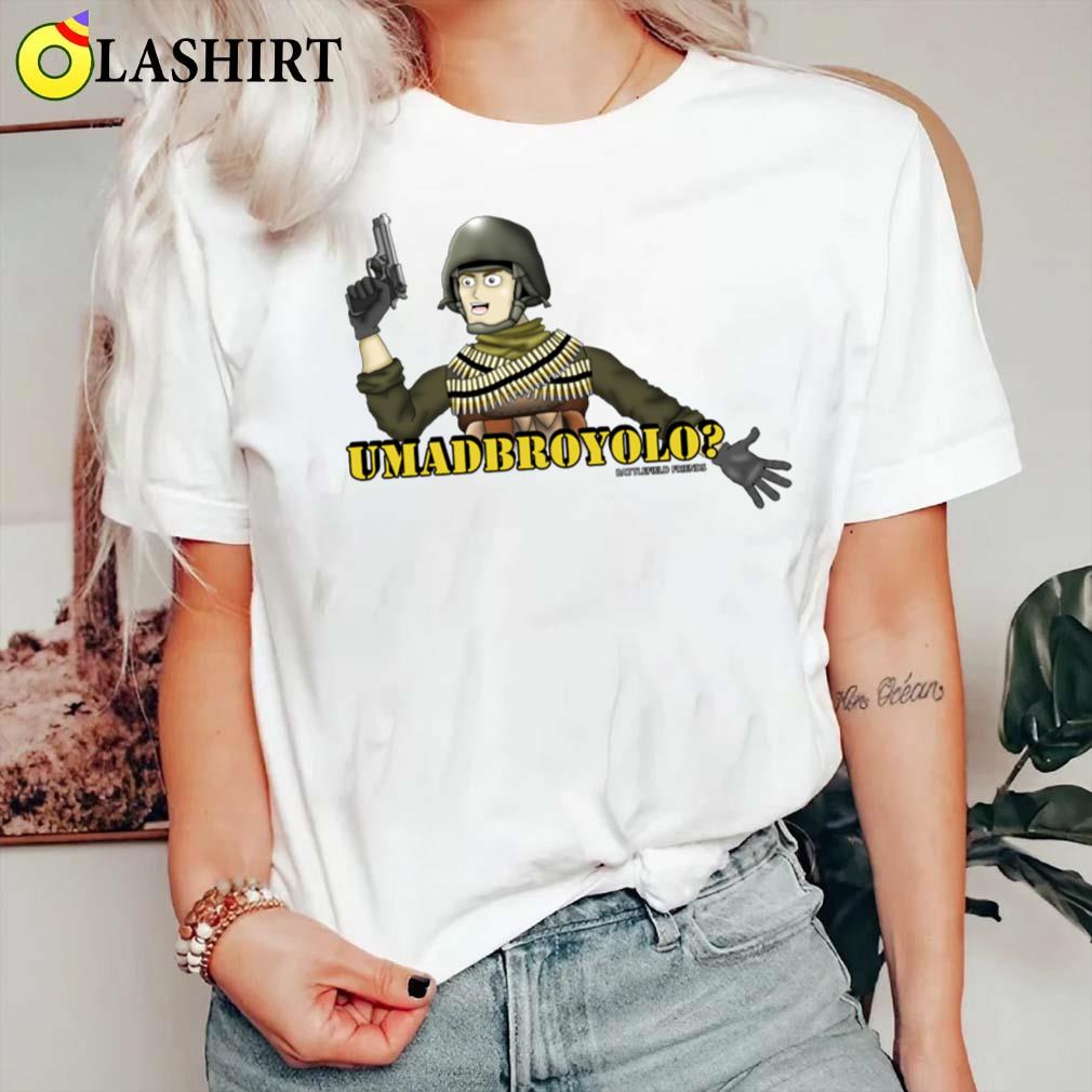 U Mad Bro Yolo Hank t-shirt