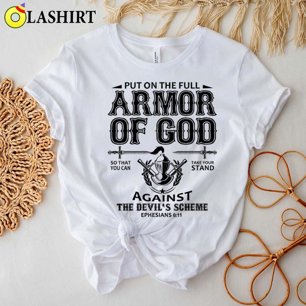Armor Of God Shirt - Christian Faith Spiritual War T-shirt