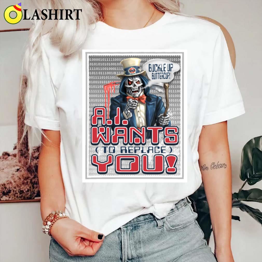 Ai Wants To Replace You T-shirt Classic Shirt