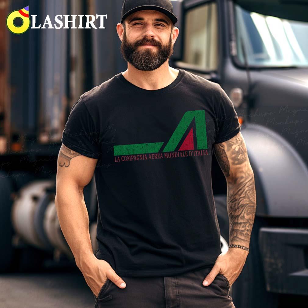 Alitalia Logo Vintage T-shirt Best Sale Alitalia Logo Vintage T-shirt Best Sale