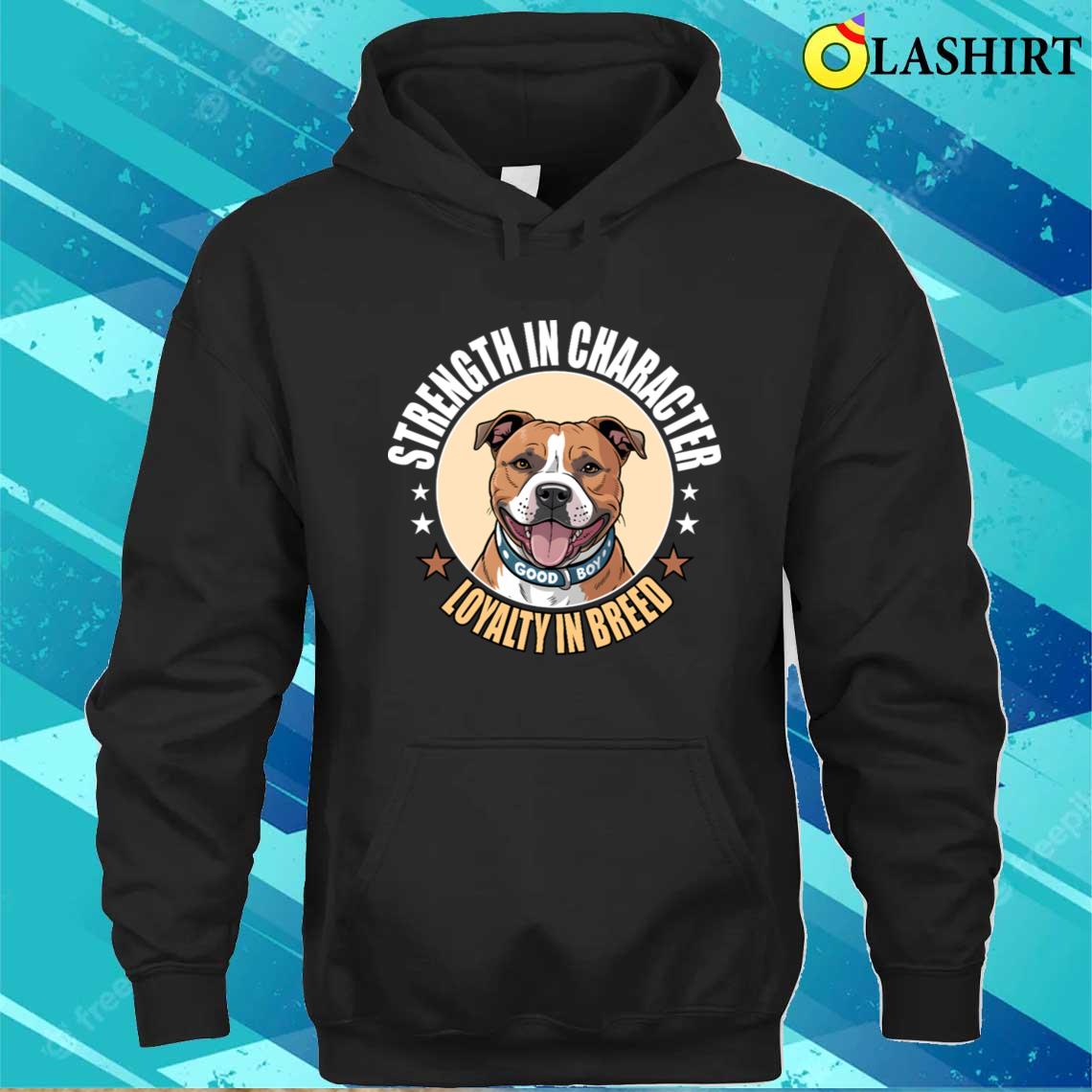 Amstaff Classic White - Loyal And Confident T-shirt Unisex Hoodie