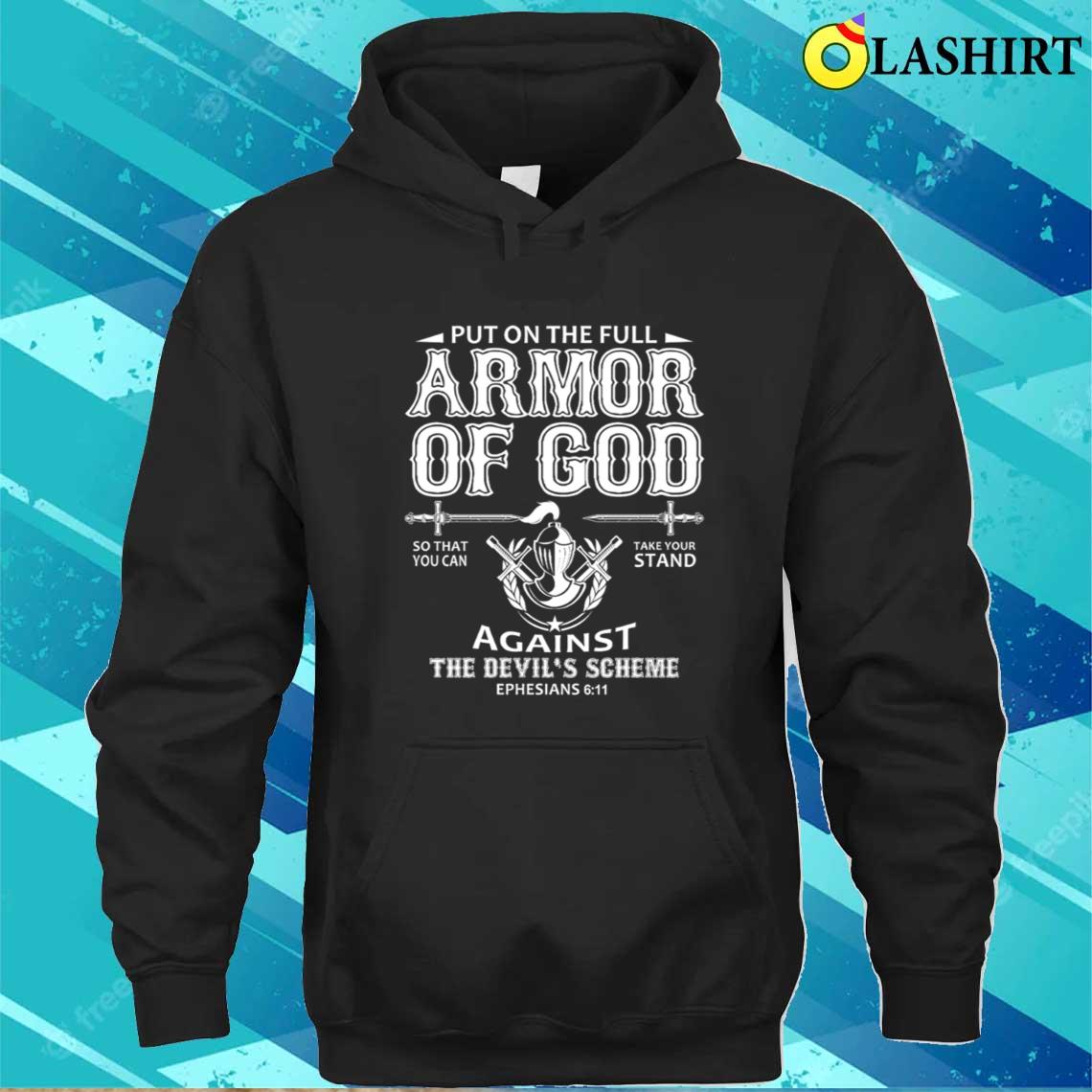 Armor Of God Christian Confidence Tee T-shirt Unisex Hoodie