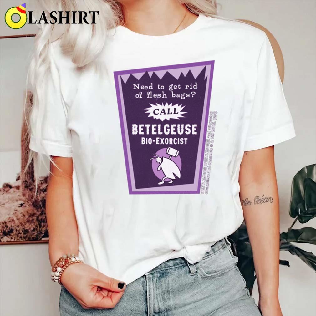 Beetlejuice 2 Betelgeuse Purple Phone Ad T-shirt Classic Shirt