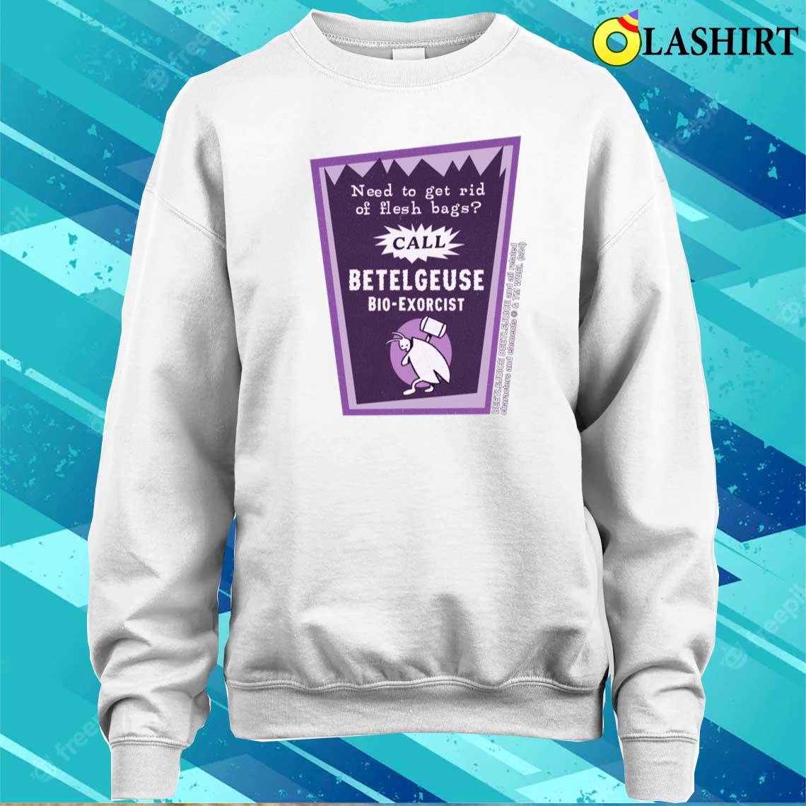 Beetlejuice 2 Betelgeuse Purple Phone Ad T-shirt Sweater Shirt