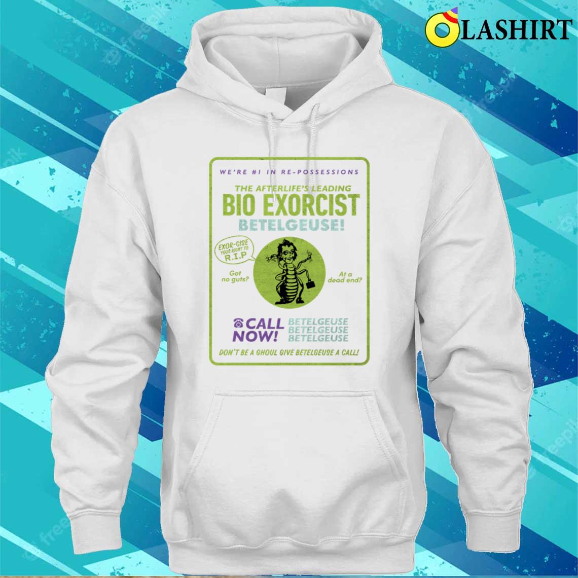 Beetlejuice 2 Bio Exorcist Betelgeuse! Phone Ad T-shirt Unisex Hoodie