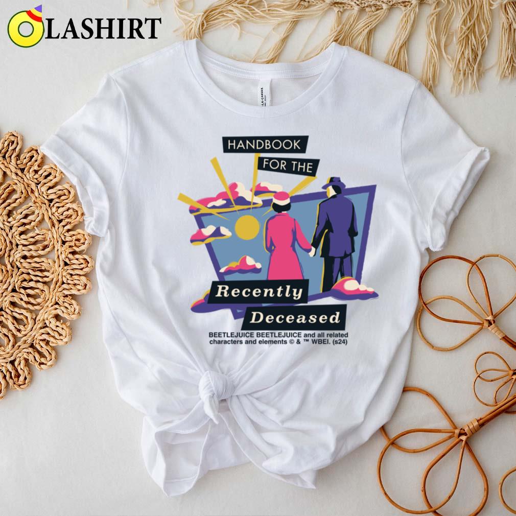 Beetlejuice 2 Handbook For The Recently Deceased T-shirt Best Sale