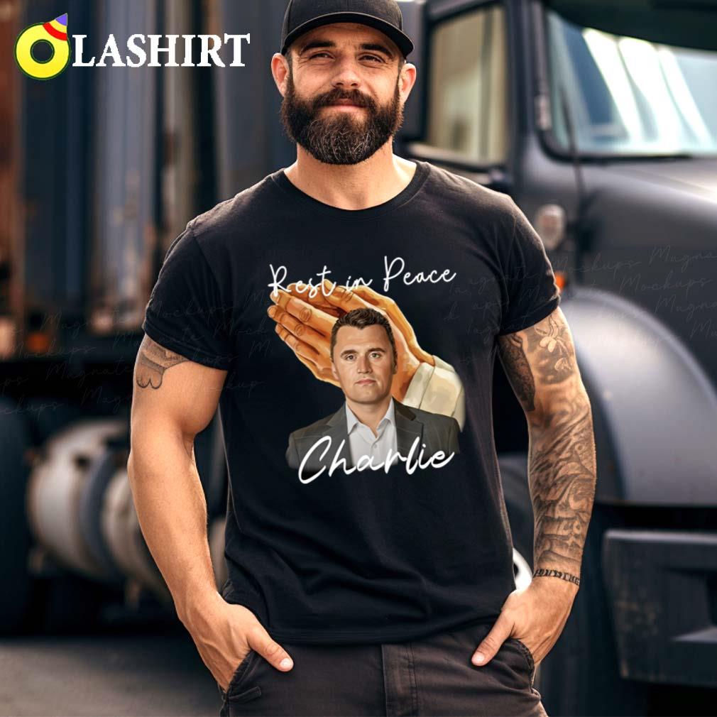 Charlie Kirk Memorial Shirt, Rest In Peace Charlie Shirt Best Sale