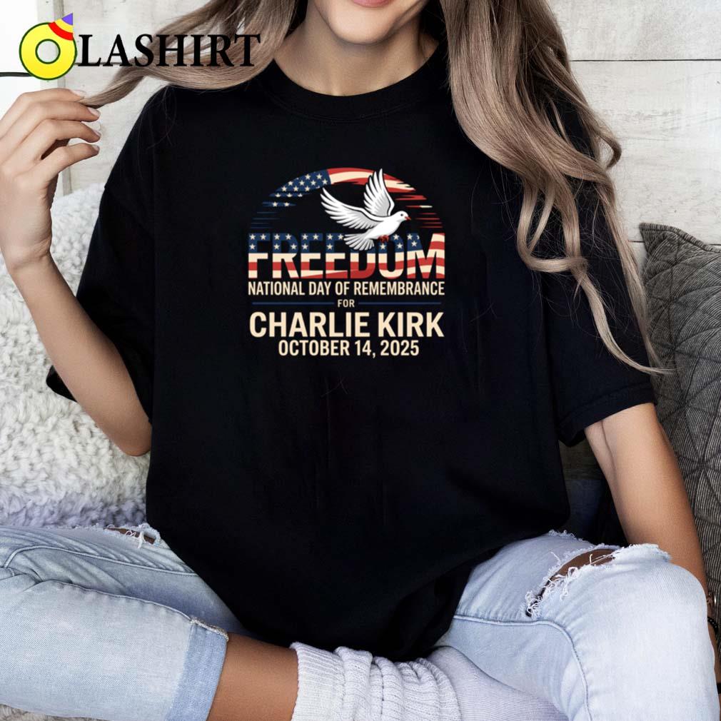 Charlie Kirk Remembrance Shirt, American Patriot Design Classic Shirt