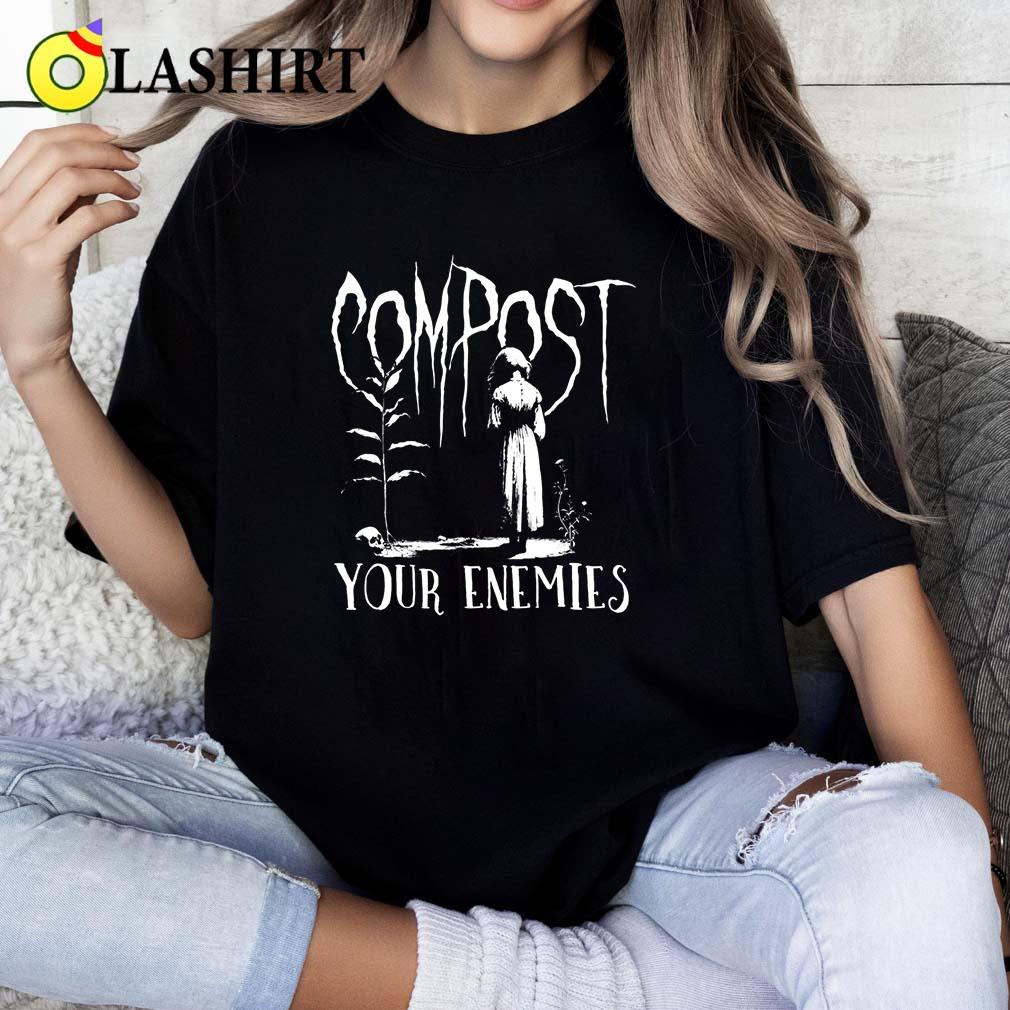 Compost Your Enemies Retro Mental Health Shirt Classic Shirt
