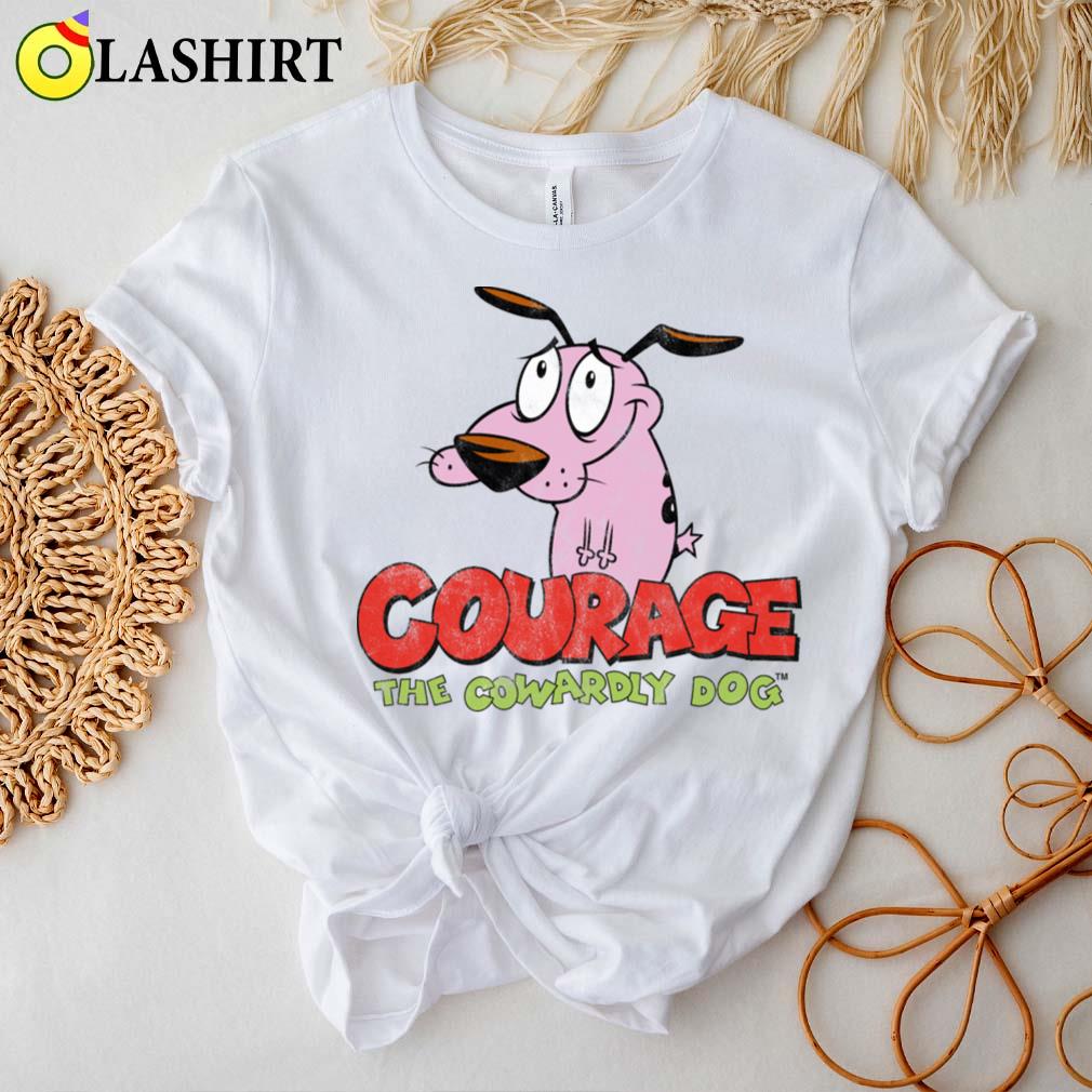Courage The Cowardly Dog T-shirt Best Sale