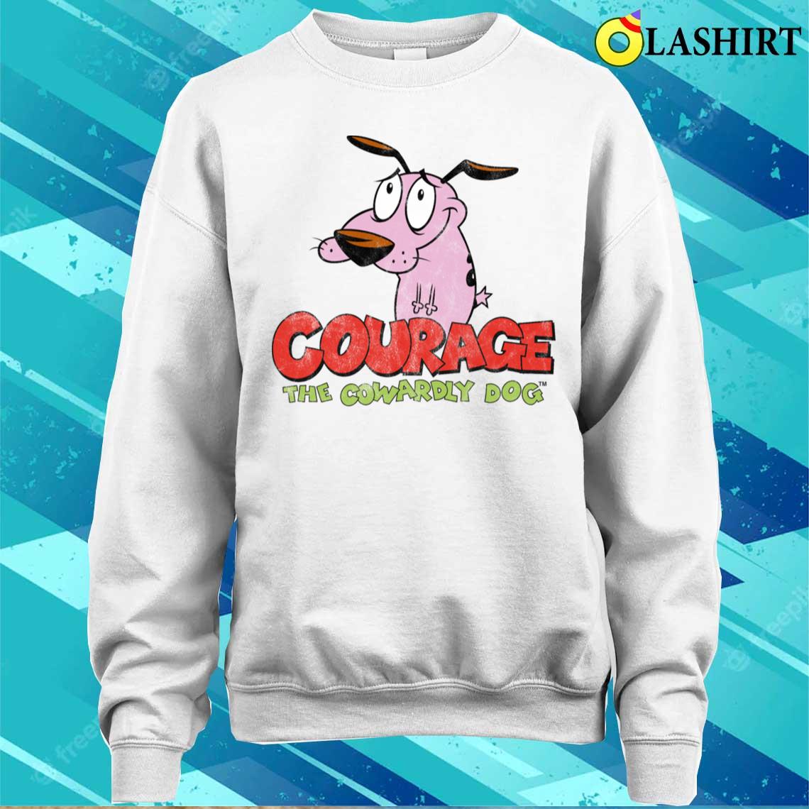 Courage The Cowardly Dog T-shirt Sweater Shirt