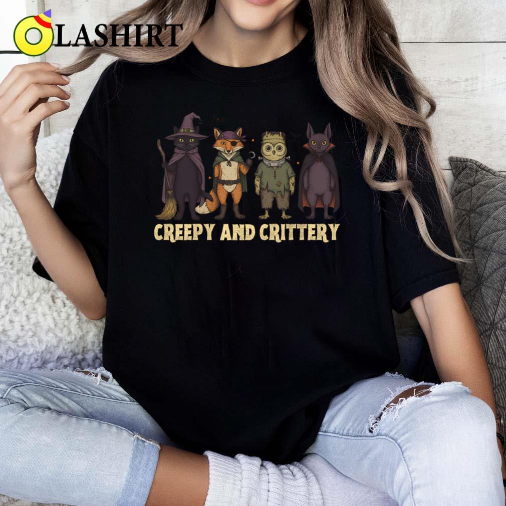 Creepy And Crittery Halloween Shirt T-shirt Classic Shirt