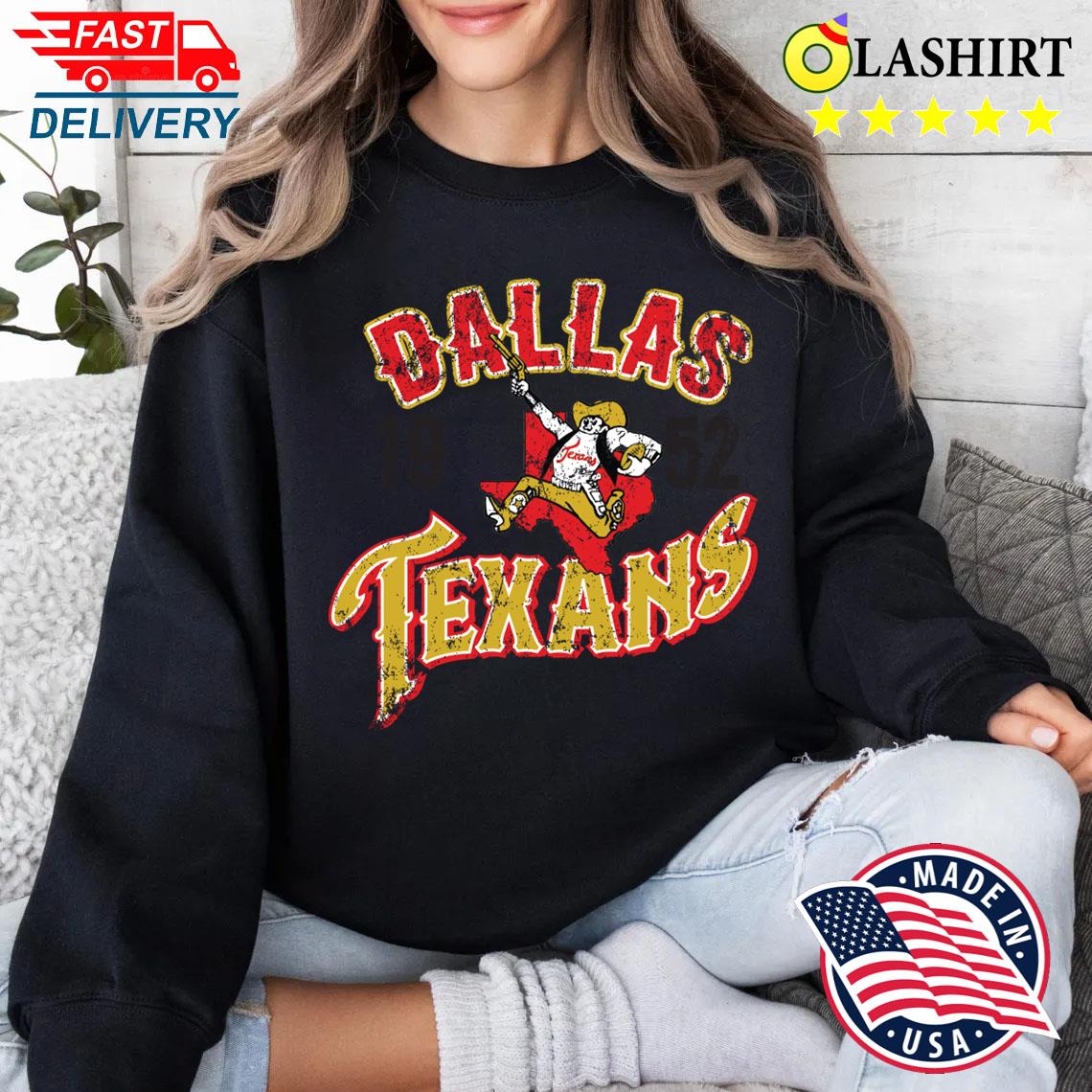 Dallas Texans T-shirt Sweater Shirt