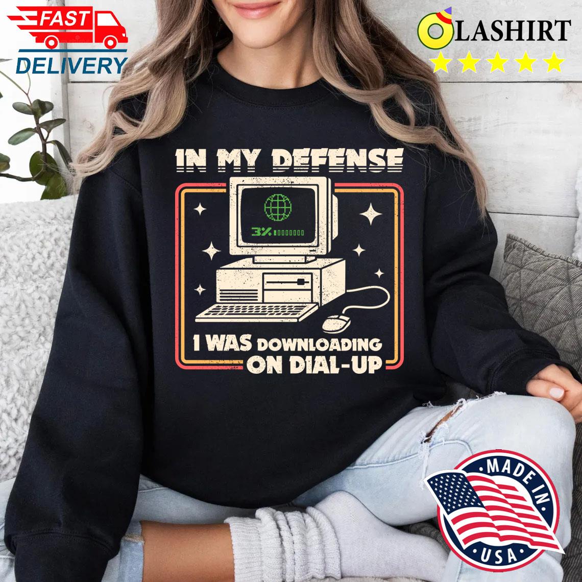 Defense Protocol Dialup T-shirt Sweater Shirt