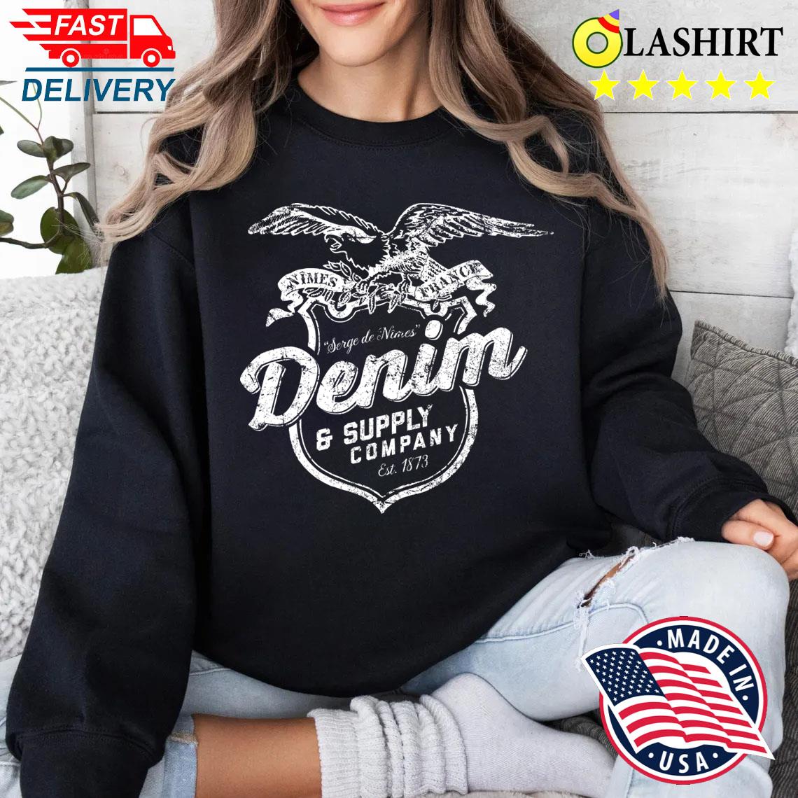 Denim T-shirt Sweater Shirt