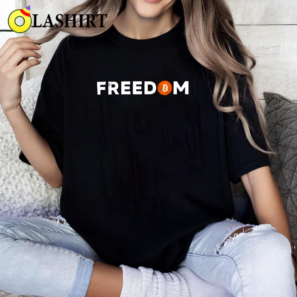 Freedom Bitcoin T-shirt Classic Shirt