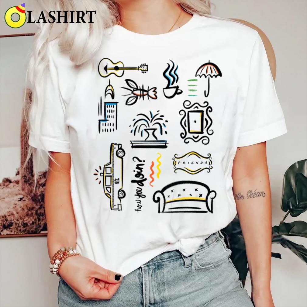 Friends Icons T-shirt Classic Shirt