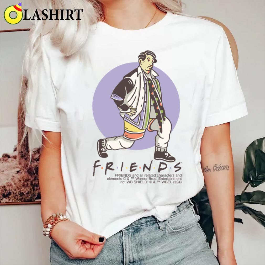 Friends Joey Wearing Chandler's Clothes T-shirt Classic Shirt