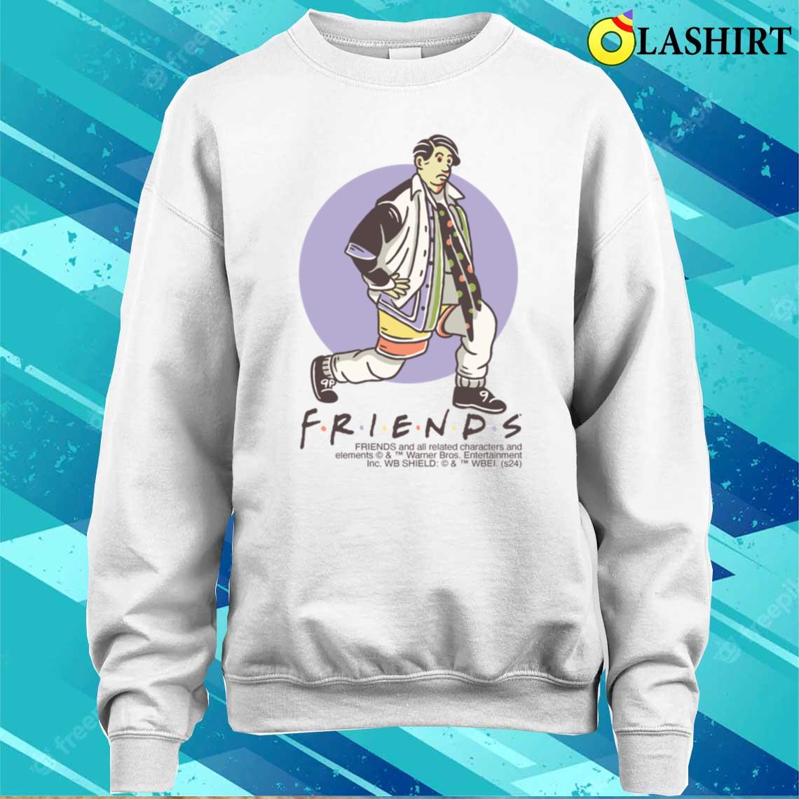 Friends Joey Wearing Chandler's Clothes T-shirt Sweater Shirt