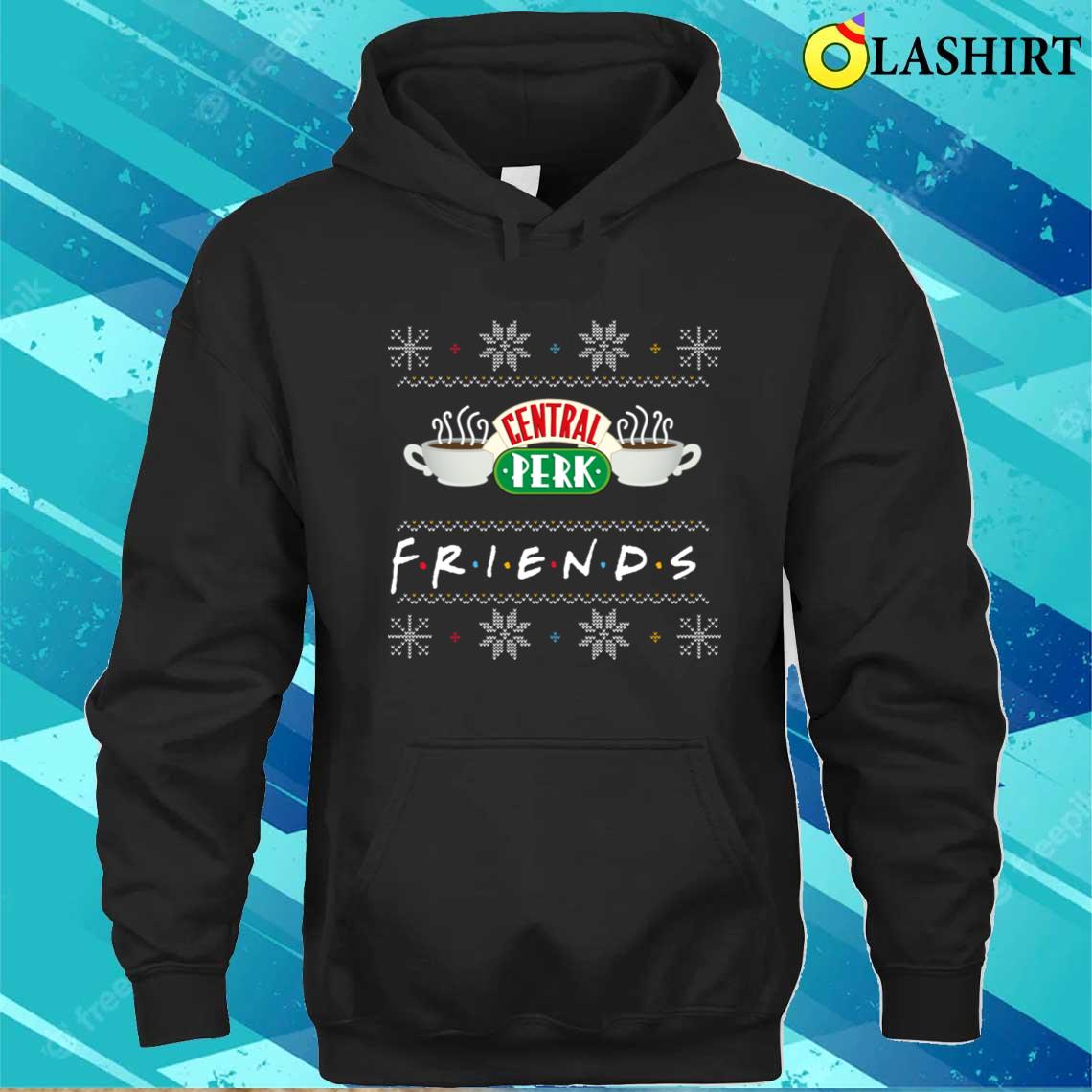 Friends X-mas Central Perk T-shirt Unisex Hoodie