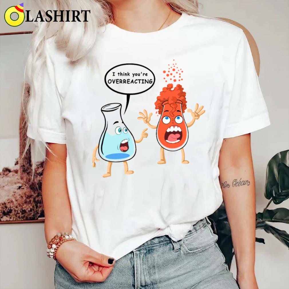 Funky Microbe Characters Design T-shirt Classic Shirt