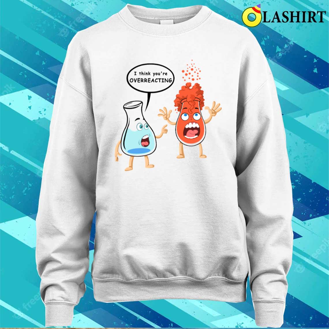 Funky Microbe Characters Design T-shirt Sweater Shirt