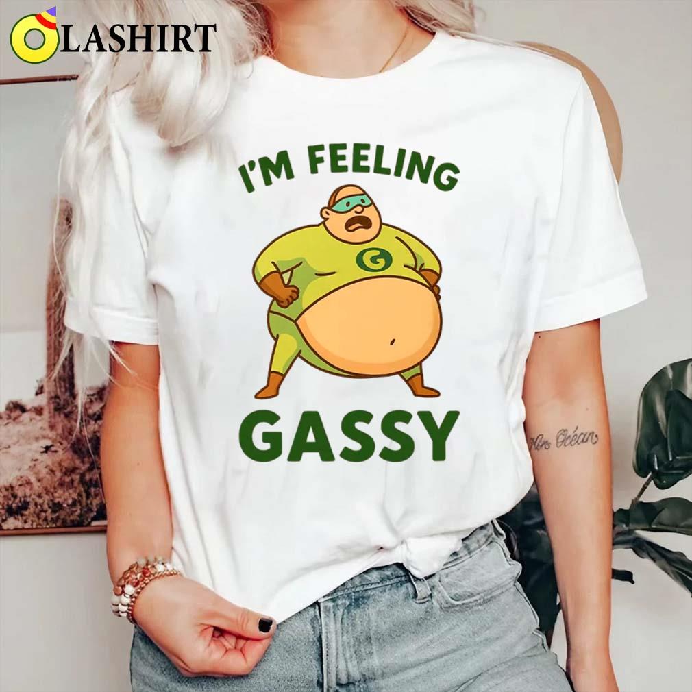 Funny Gassy Superhero Shirt Classic Shirt