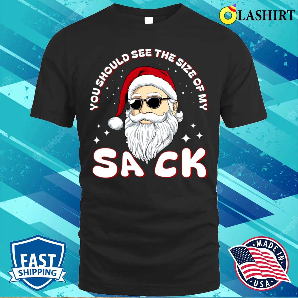 Funny Santa Claus T-shirt Best Sale