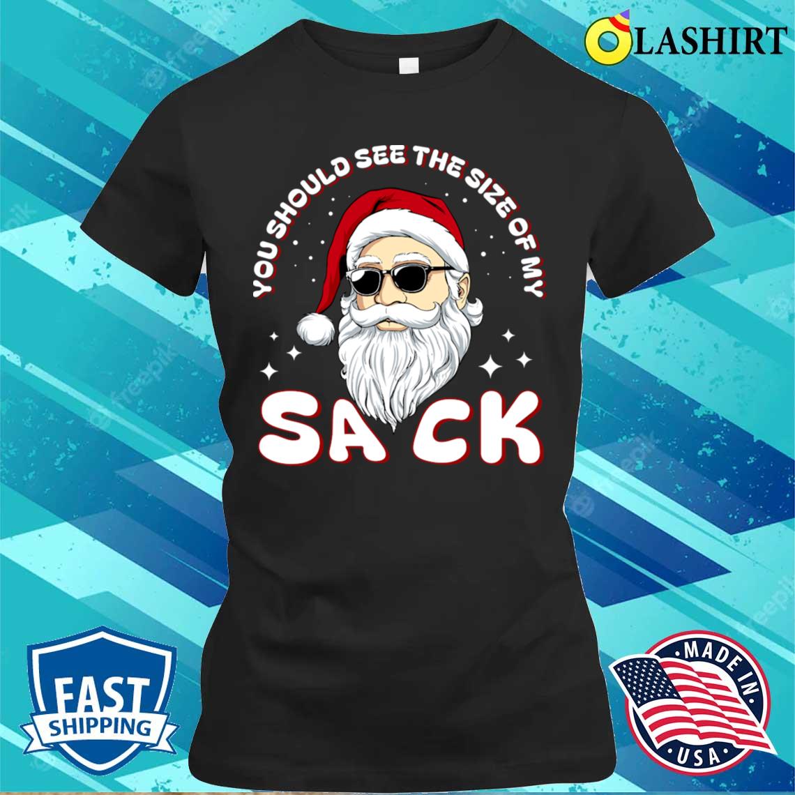 Funny Santa Claus T-shirt Classic Shirt