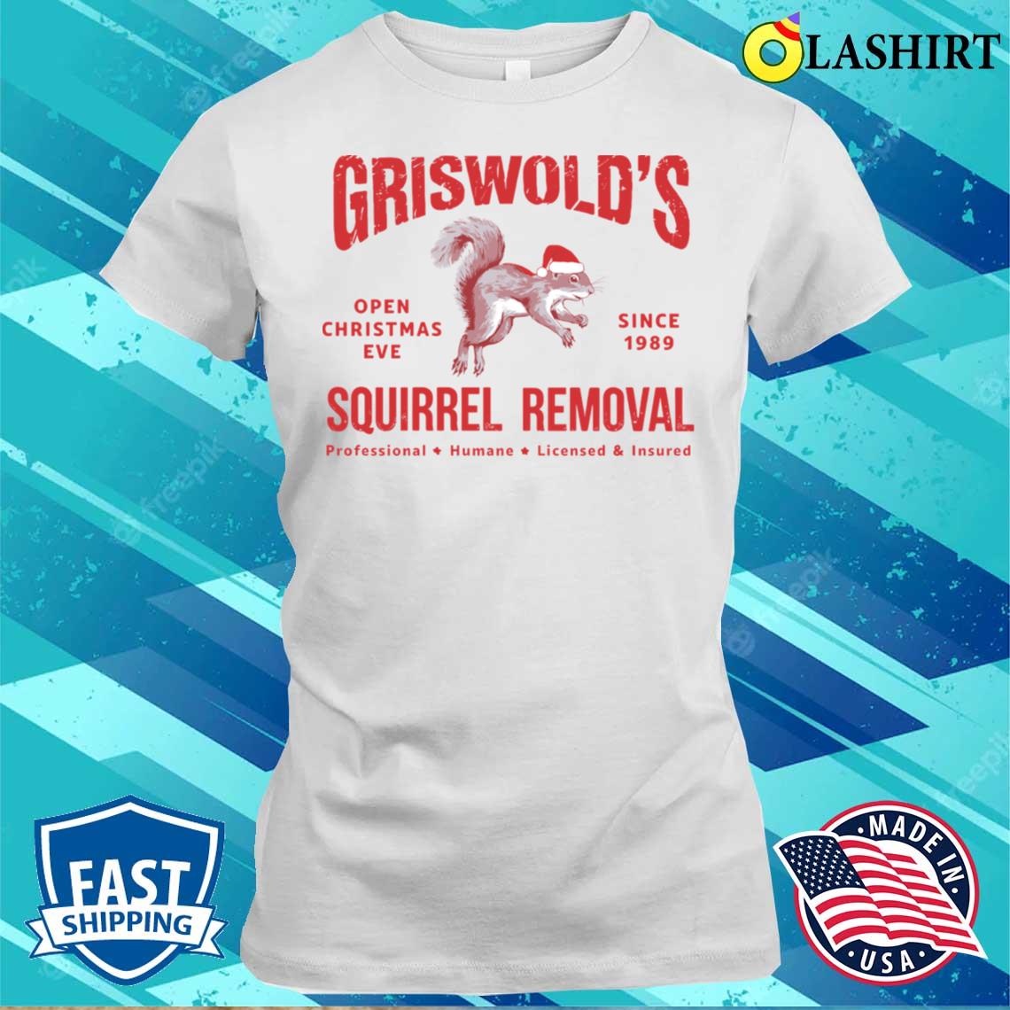 Griswold's Squirrel Removal T-shirt Best Sale