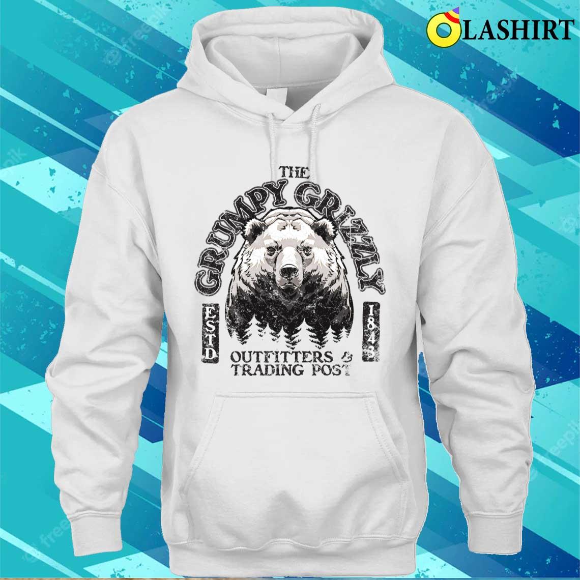 Grumpy Grizzly Trading Post T-shirt Unisex Hoodie
