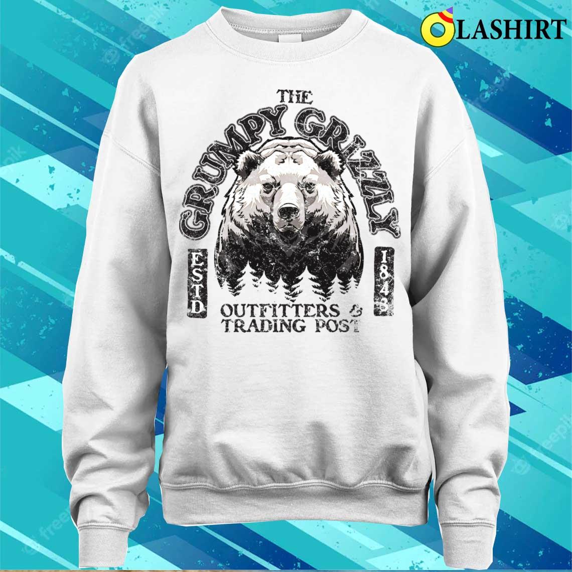 Grumpy Grizzly Trading Post T-shirt Sweater Shirt