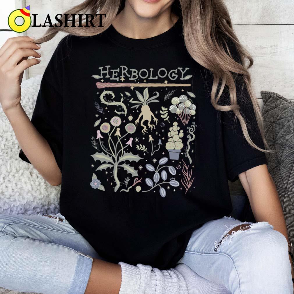 Harry Potter Herbology Botanical Herbs Design T-shirt Classic Shirt