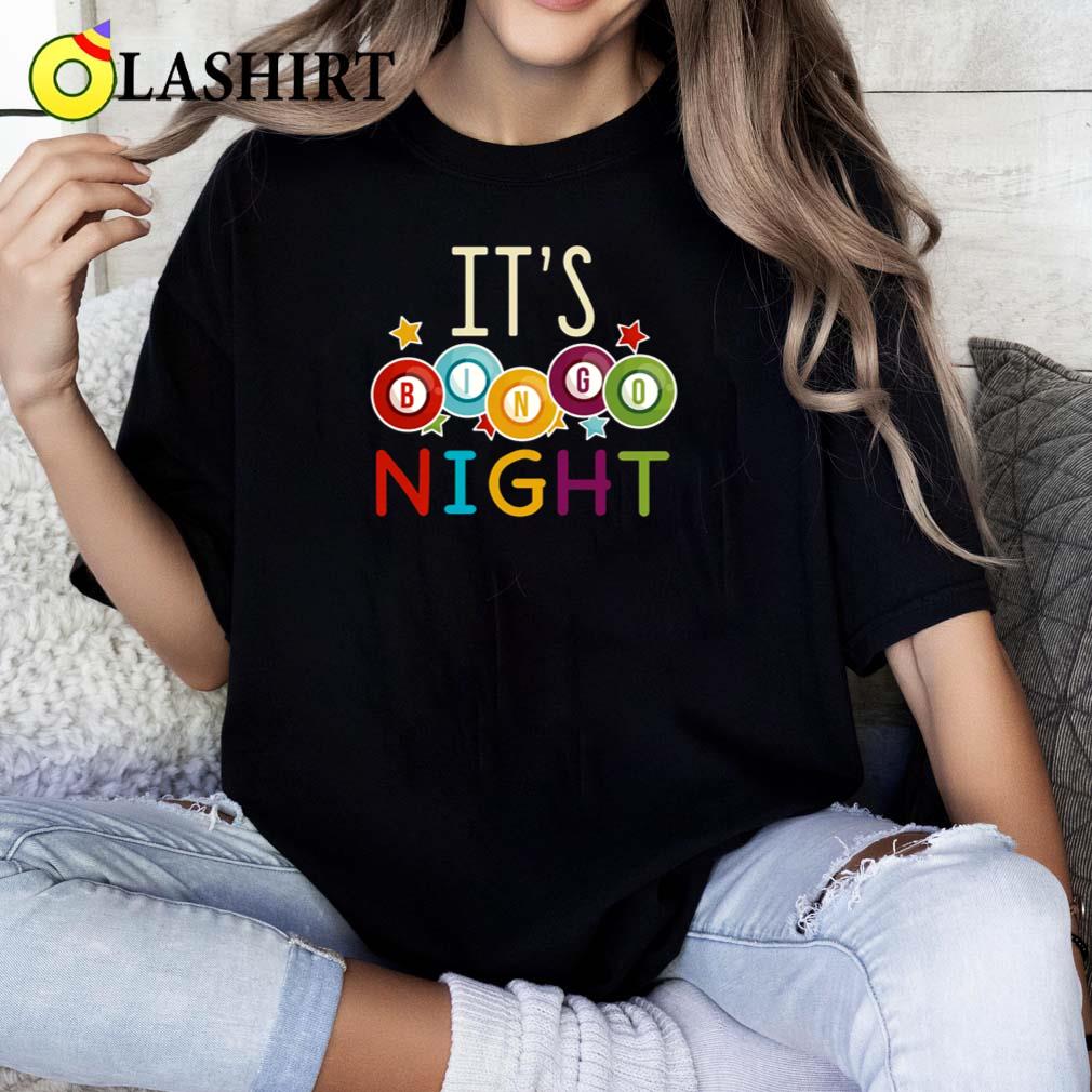 It's Night Shirt, Bingo Lover Tee Classic Shirt