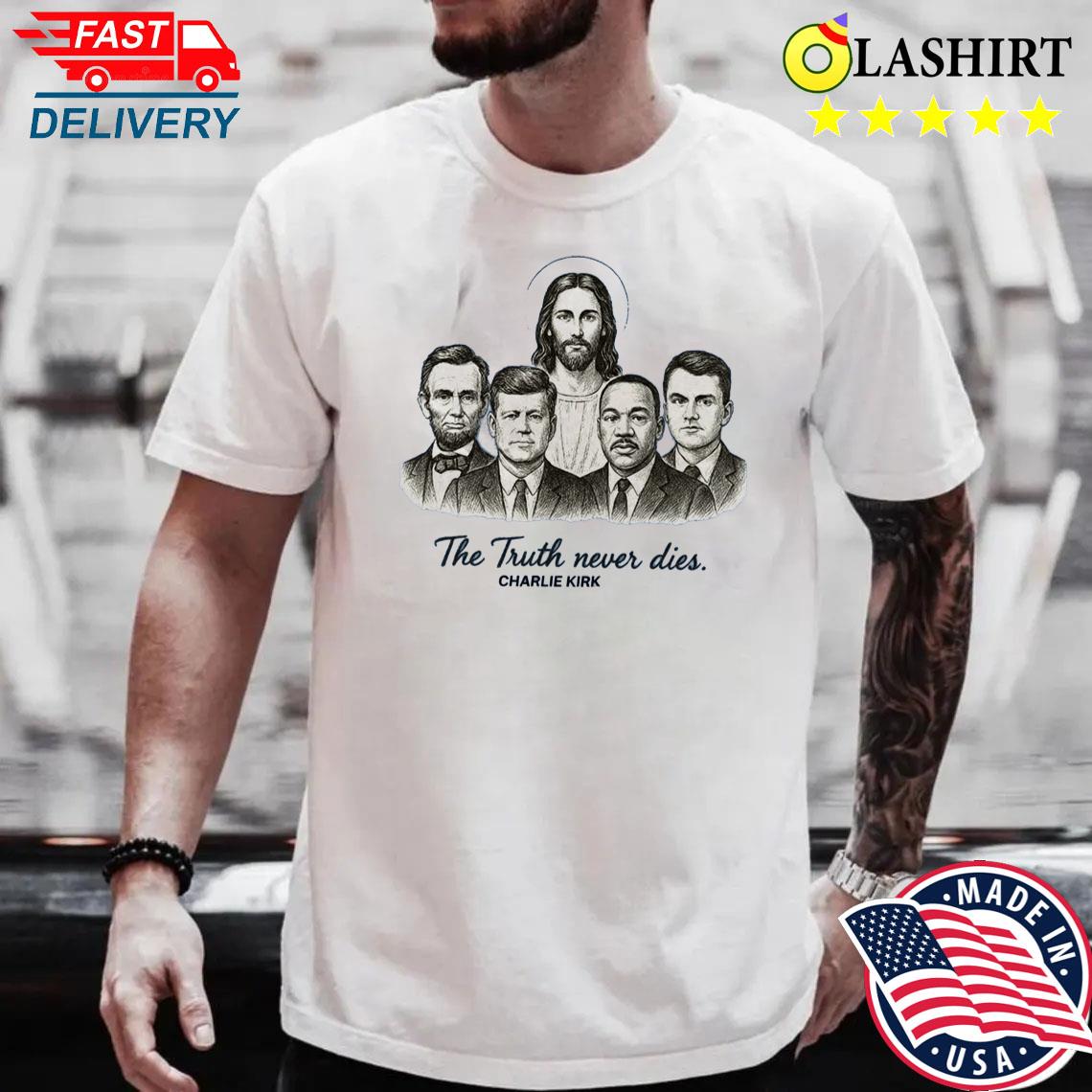 Jesus Defeated Death So You Can Live Shirt, Charlie Kirk Freedom Tee Best Sale