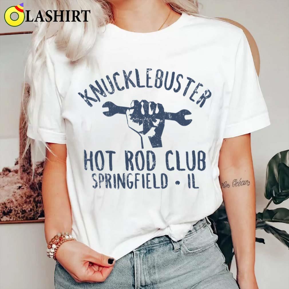 Knucklebuster Hot Rod Club T-shirt Classic Shirt Knucklebuster Hot Rod Club T-shirt Classic Shirt